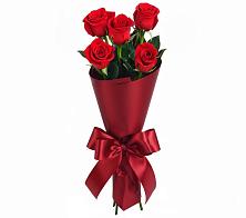 Букет 5 Красных роз Эдлесс Лав в Посёлок государственного племенного завода «Константиново»