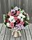 Букет цветов из: Альстромерии, Гвоздики, Розы и Хризантемы в Посёлок государственного племенного завода «Константиново»