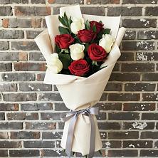 Букет цветов из:  Розы в Посёлок государственного племенного завода «Константиново»