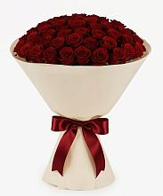 Букет 101 Бордовая роза Блэк Бакарра в Посёлок государственного племенного завода «Константиново»