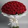 Букет 101 Красная роза Блэк Мэджик в Посёлок государственного племенного завода «Константиново»