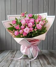 Букет Розовый кустик в Посёлок государственного племенного завода «Константиново»