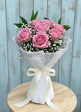 Букет цветов из:  Розы в Посёлок государственного племенного завода «Константиново»