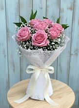 Букет цветов из:  Розы в Посёлок государственного племенного завода «Константиново»