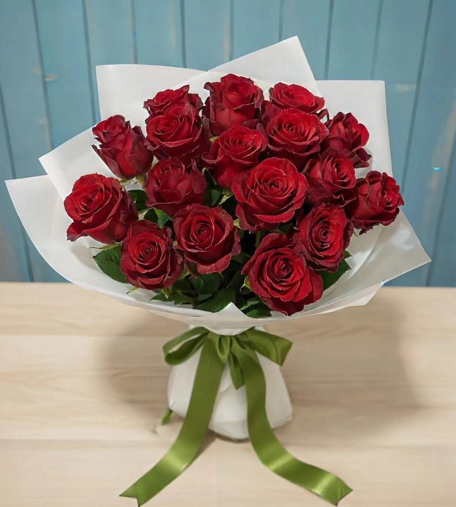 Букет Красные розы в Посёлок государственного племенного завода «Константиново»