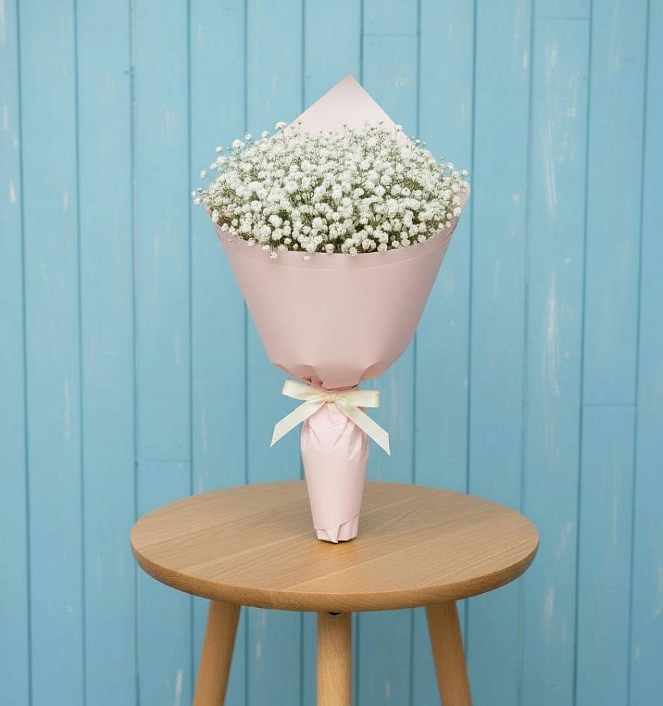 Букет цветов из: Гипсофила в Посёлок государственного племенного завода «Константиново»