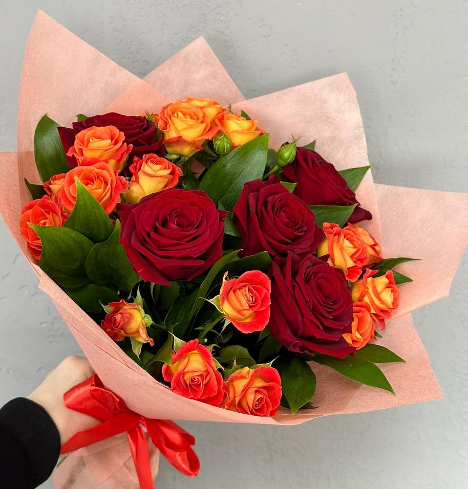 Букет Любовь и восторг в Посёлок государственного племенного завода «Константиново»