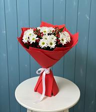 Букет цветов из:  Хризантемы в Посёлок государственного племенного завода «Константиново»