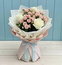 Букет цветов из:  Розы в Посёлок государственного племенного завода «Константиново»
