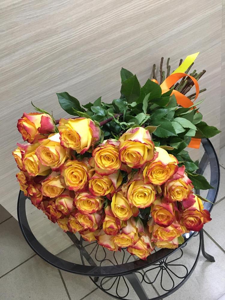 Букет Желтые розы в Посёлок государственного племенного завода «Константиново»