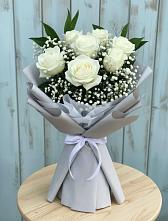 Букет цветов из:  Розы в Посёлок государственного племенного завода «Константиново»