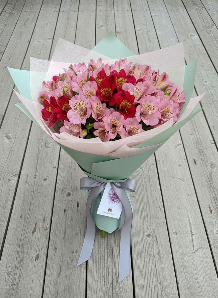 Букет цветов из: Альстромерии в Посёлок государственного племенного завода «Константиново»
