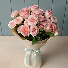 Букет Розовый шарм в Посёлок государственного племенного завода «Константиново»