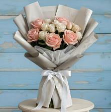 Букет цветов из:  Розы в Посёлок государственного племенного завода «Константиново»