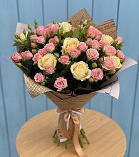 Букет цветов из:  Розы в Посёлок государственного племенного завода «Константиново»
