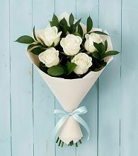 Букет цветов из:  Розы в Посёлок государственного племенного завода «Константиново»