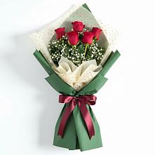 Букет цветов из:  Розы в Посёлок государственного племенного завода «Константиново»
